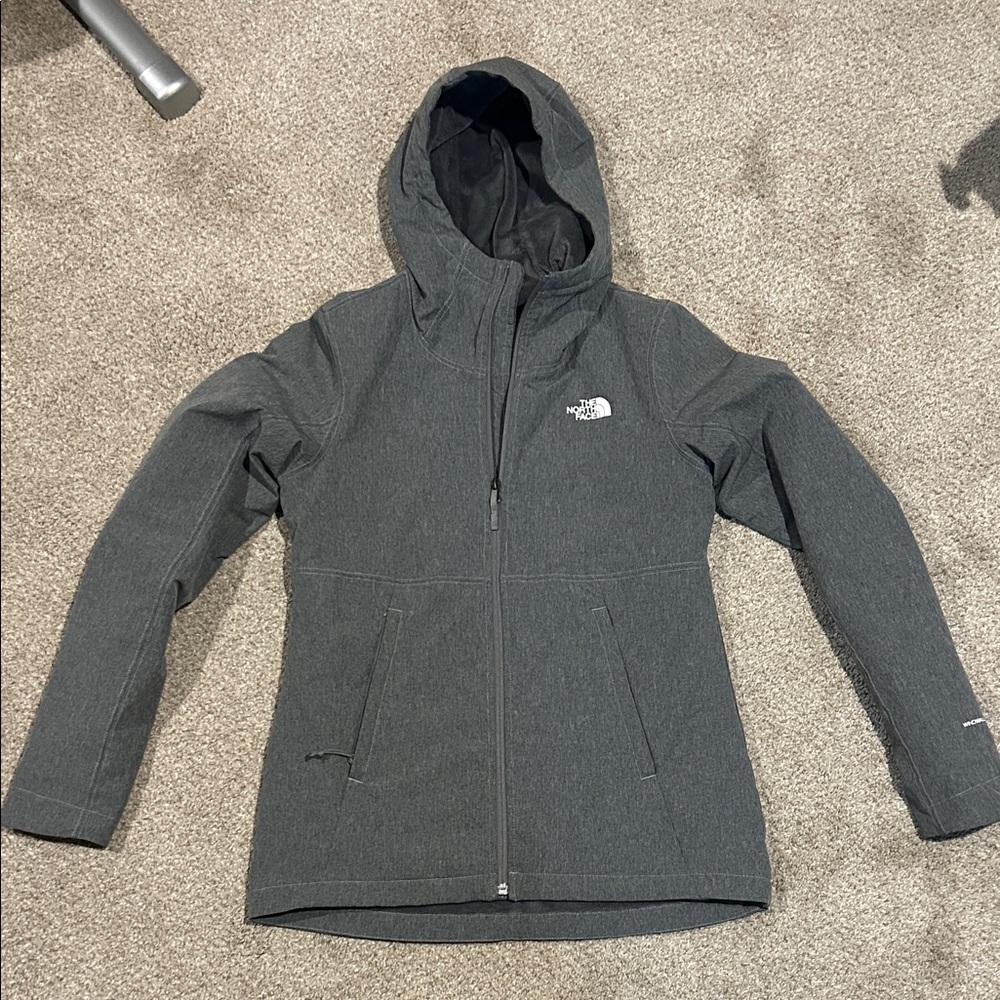 The North Face Women's Charcoal Hooded Jacket
